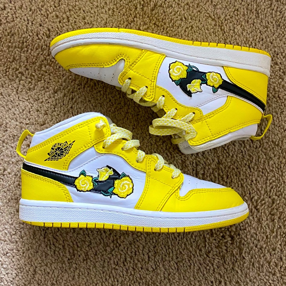 Yellow Rose Air Jordan’s